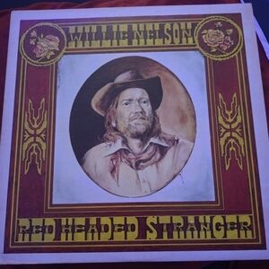 Columbia Red and Yellow Vinyl Record